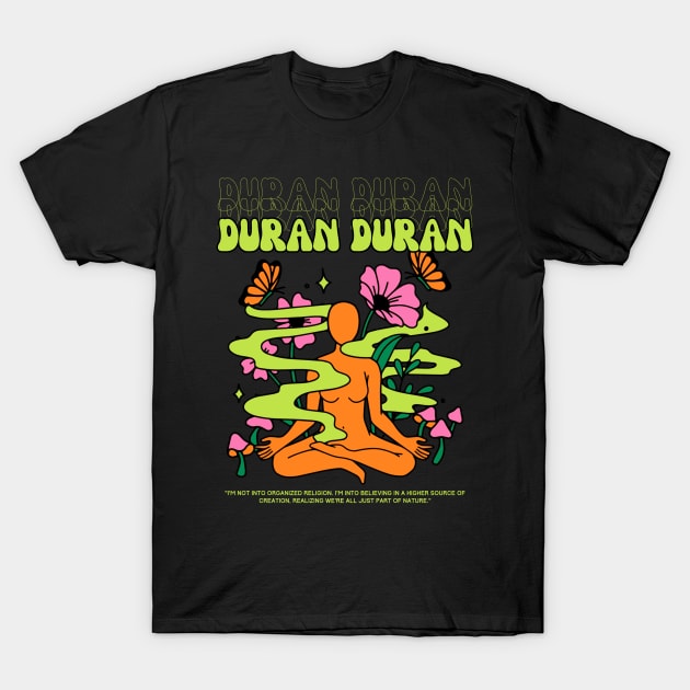 Duran Duran // Yoga T-Shirt by Mamamiyah